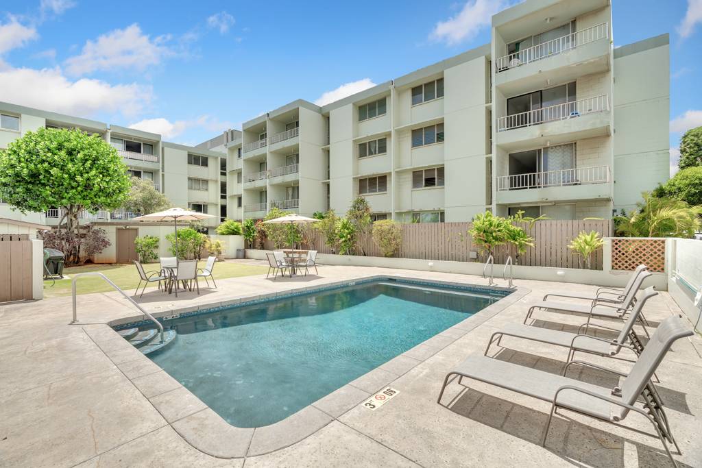 4156 Rice Street, Unit 107 Lihue, HI 96766 - Photo 19 of 29 a view of building with outdoor seating