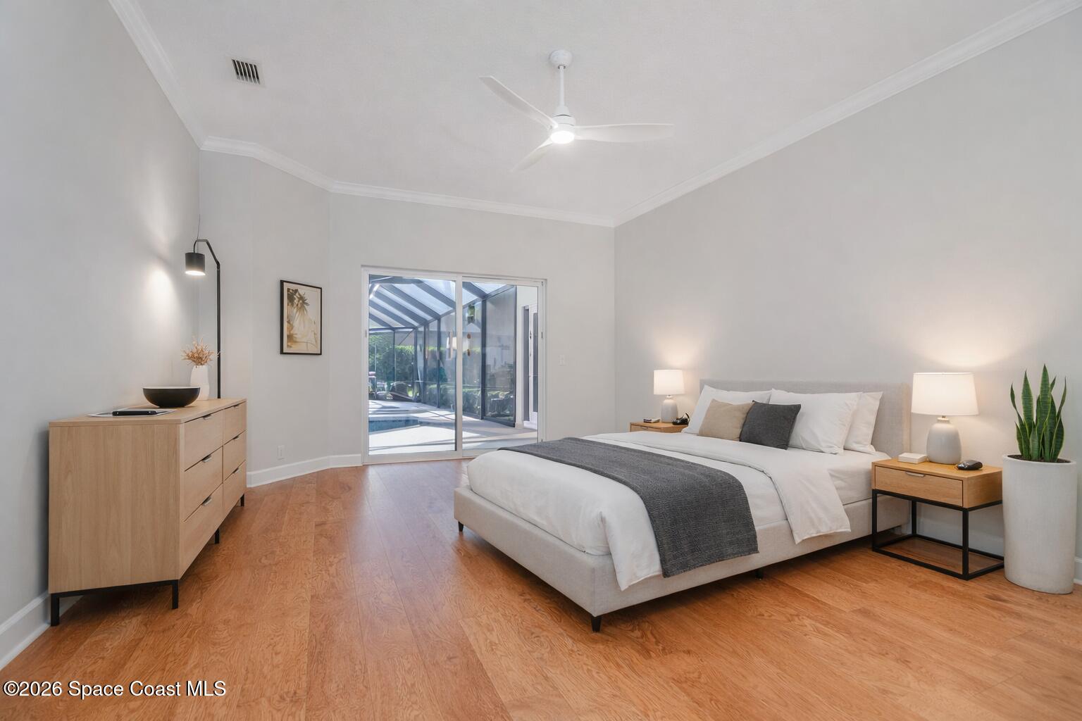 8201 Compton Way Melbourne, FL 32940 - Photo 26 of 52 Virtually Staged Primary Suite