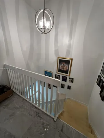 a view of a livingroom with furniture