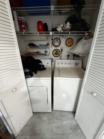 a view of washer and dryer