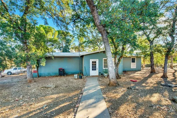 a house view with a outdoor space
