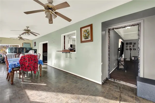 a living room with furniture and a view of living room
