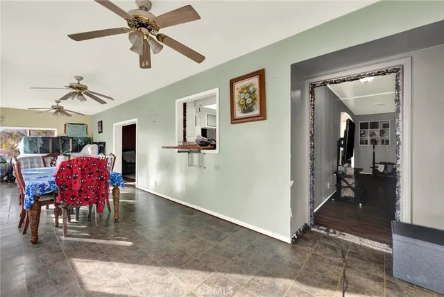 a living room with furniture and a view of living room