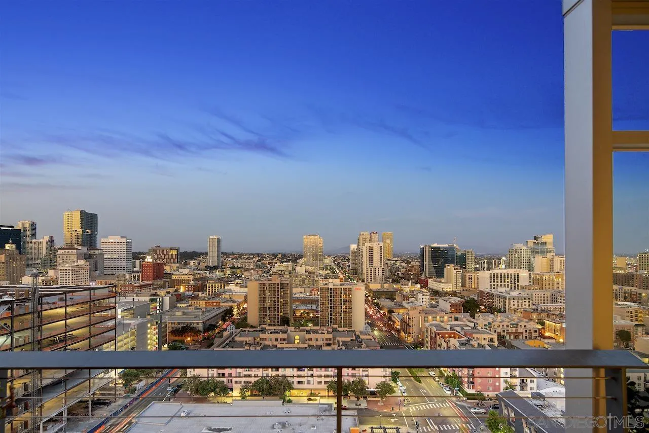 645 Front Street, Unit 2101 San Diego, CA 92101 - Photo 16 of 32 a view of a city