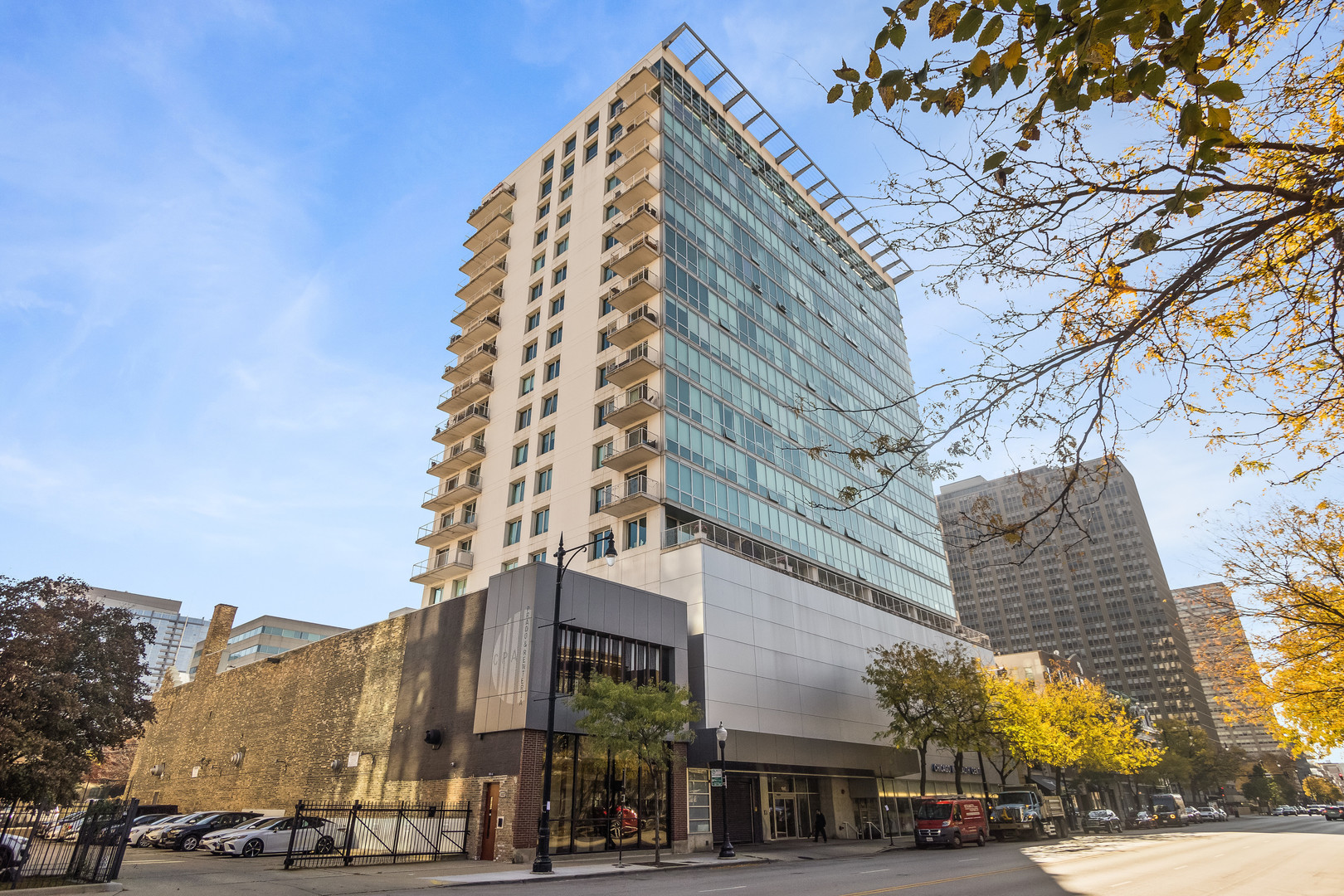 1845 South Michigan Avenue, Unit 808 Chicago, IL 60616 - Photo 1 of 14 a view of a building with a street