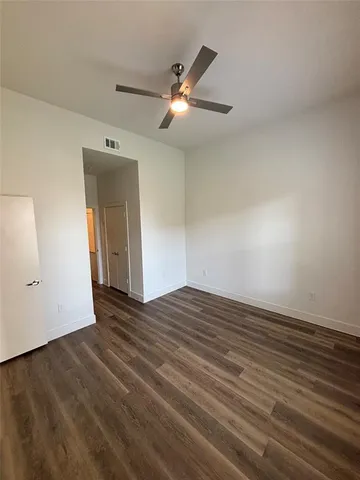 wooden floor in an empty room
