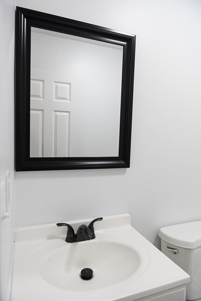 3946 Forestside Drive Columbus, GA 31907 - Photo 17 of 20 a bathroom with a sink a toilet and mirror