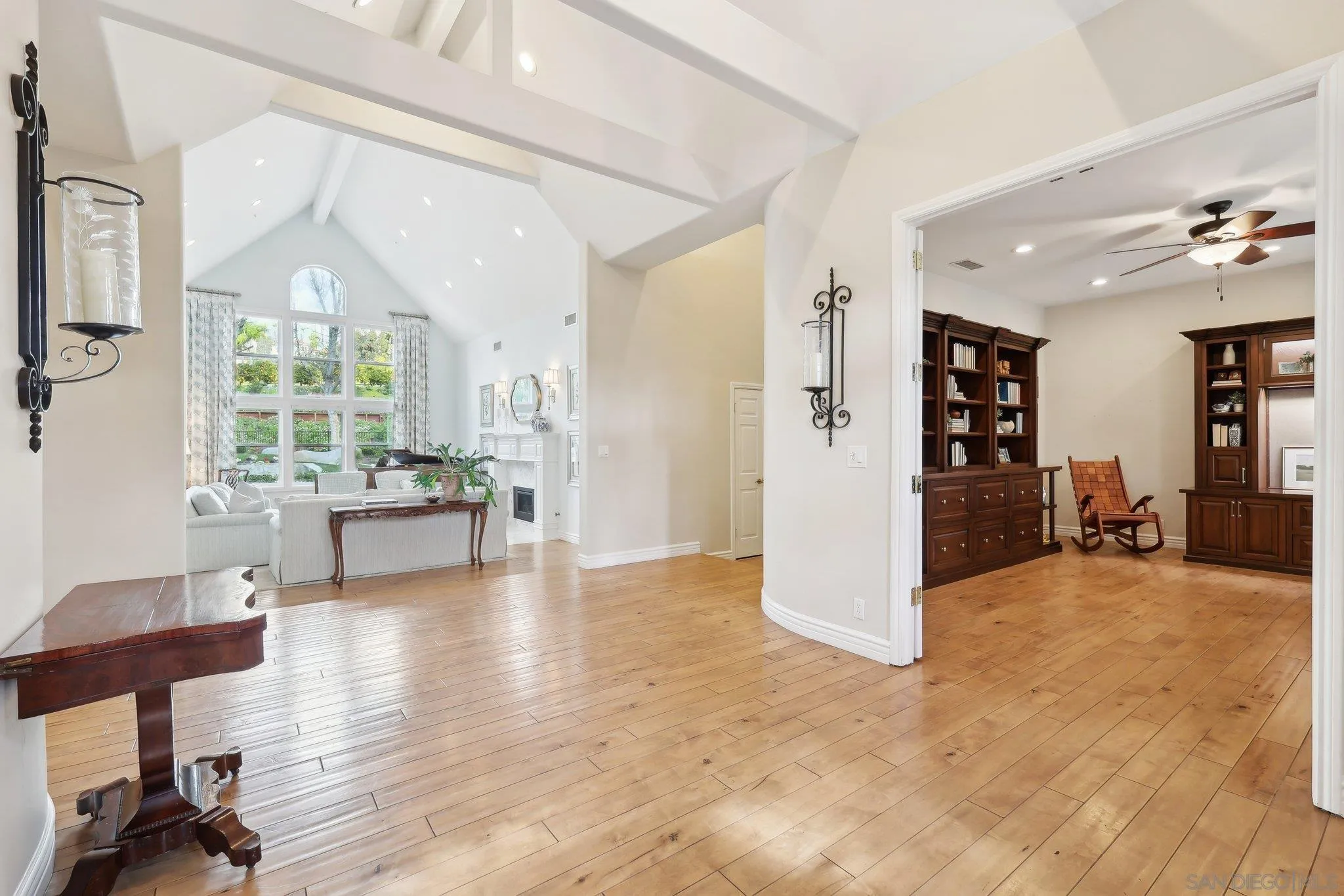 17702 Old Winery Way Poway, CA 92064 - Photo 12 of 75 a view of a livingroom with furniture and a large window