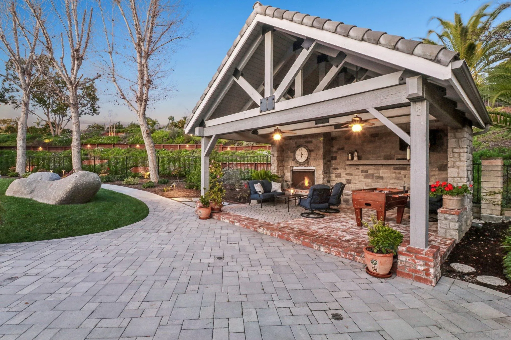 17702 Old Winery Way Poway, CA 92064 - Photo 4 of 75 a view of a street with sitting area