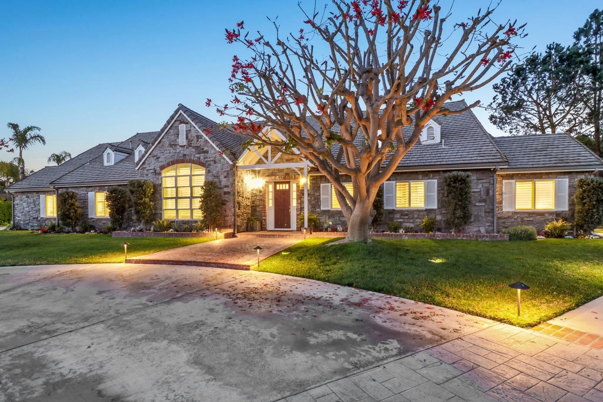 17702 Old Winery Way Poway, CA 92064 - Photo 8 of 75 a front view of a house with a yard