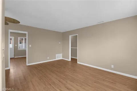 wooden floor in an empty room