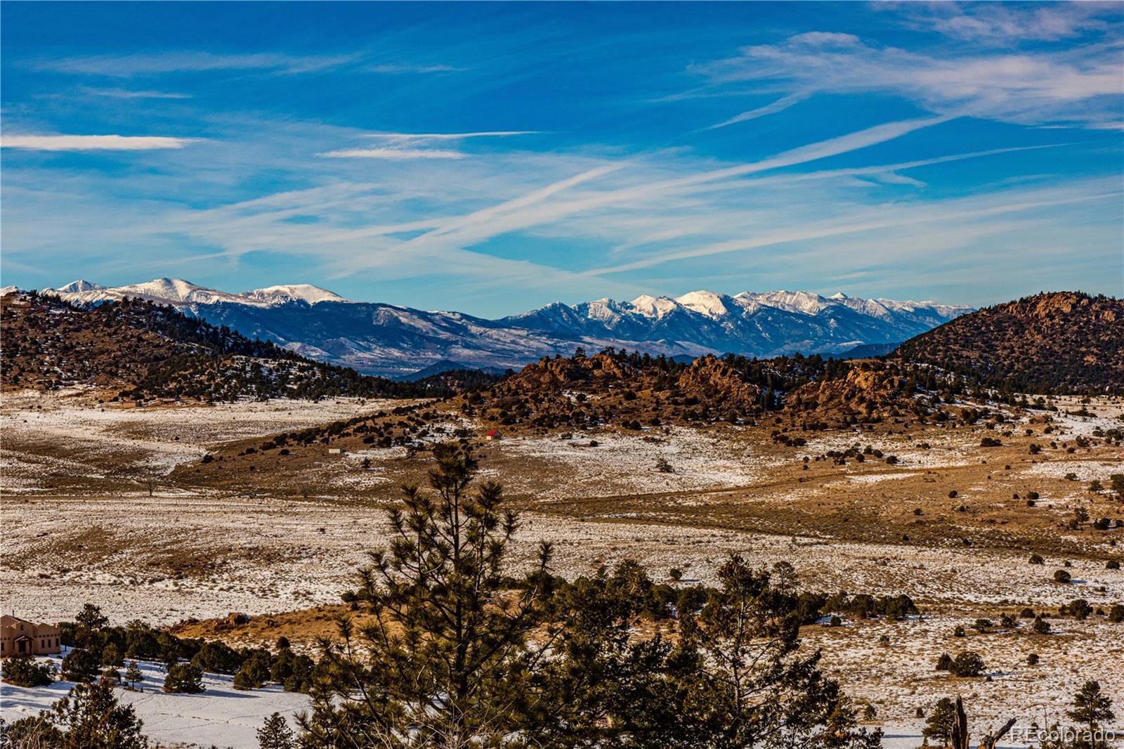 740 Dilley Road Westcliffe, CO 81252 - Photo 27 of 35 a view of a backyard of a house