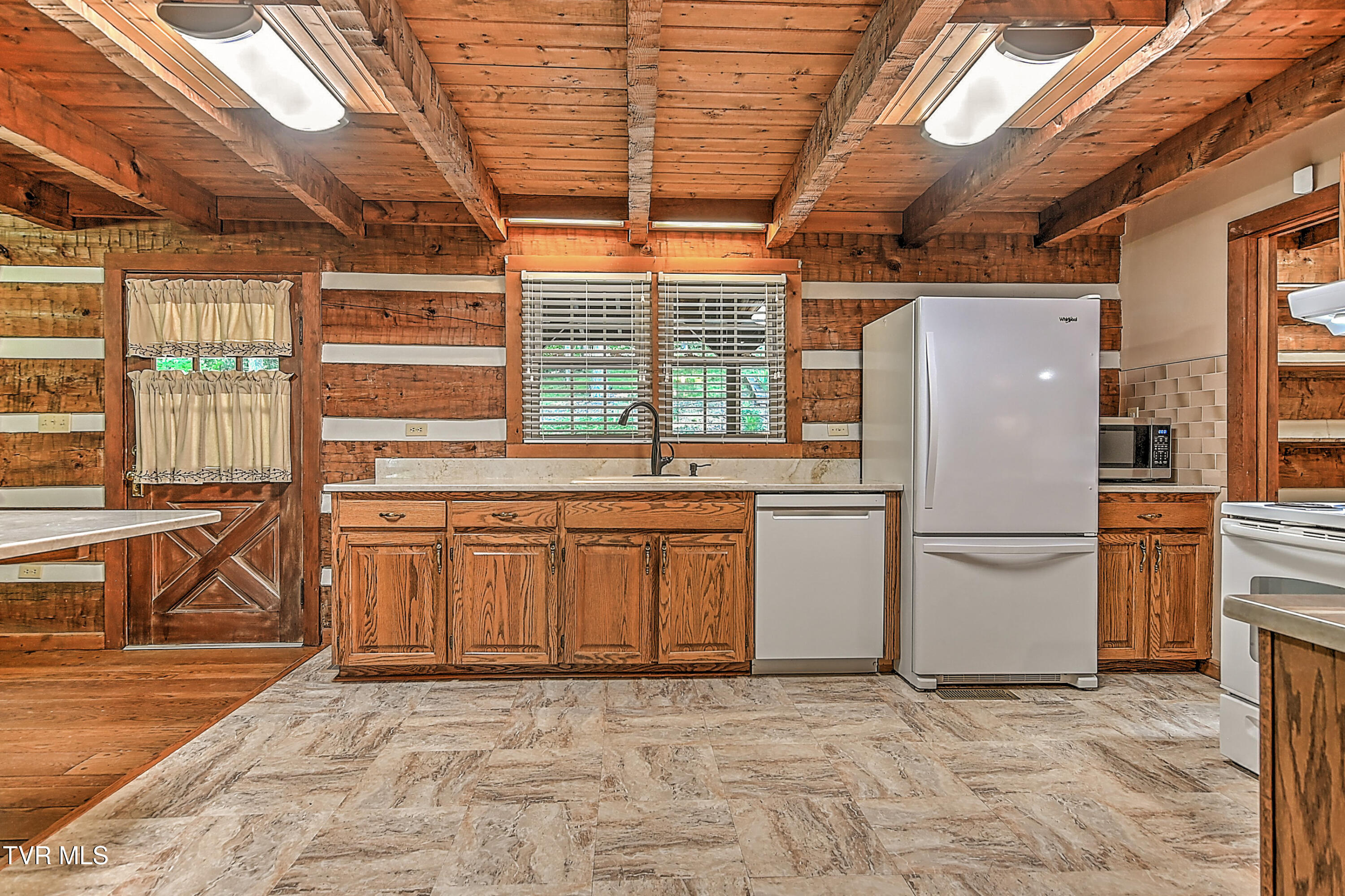 375 Lick Hollow Road Greeneville, TN 37743 - Photo 12 of 40 Kitchen with Deck Views