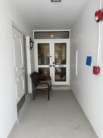 a view of a porch