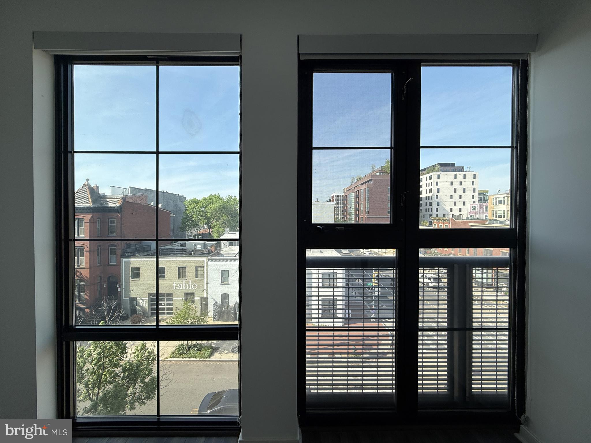 1250 9th Street Northwest, Unit 411 Washington, DC 20001 - Photo 10 of 22 a view of a large window with an outdoor space