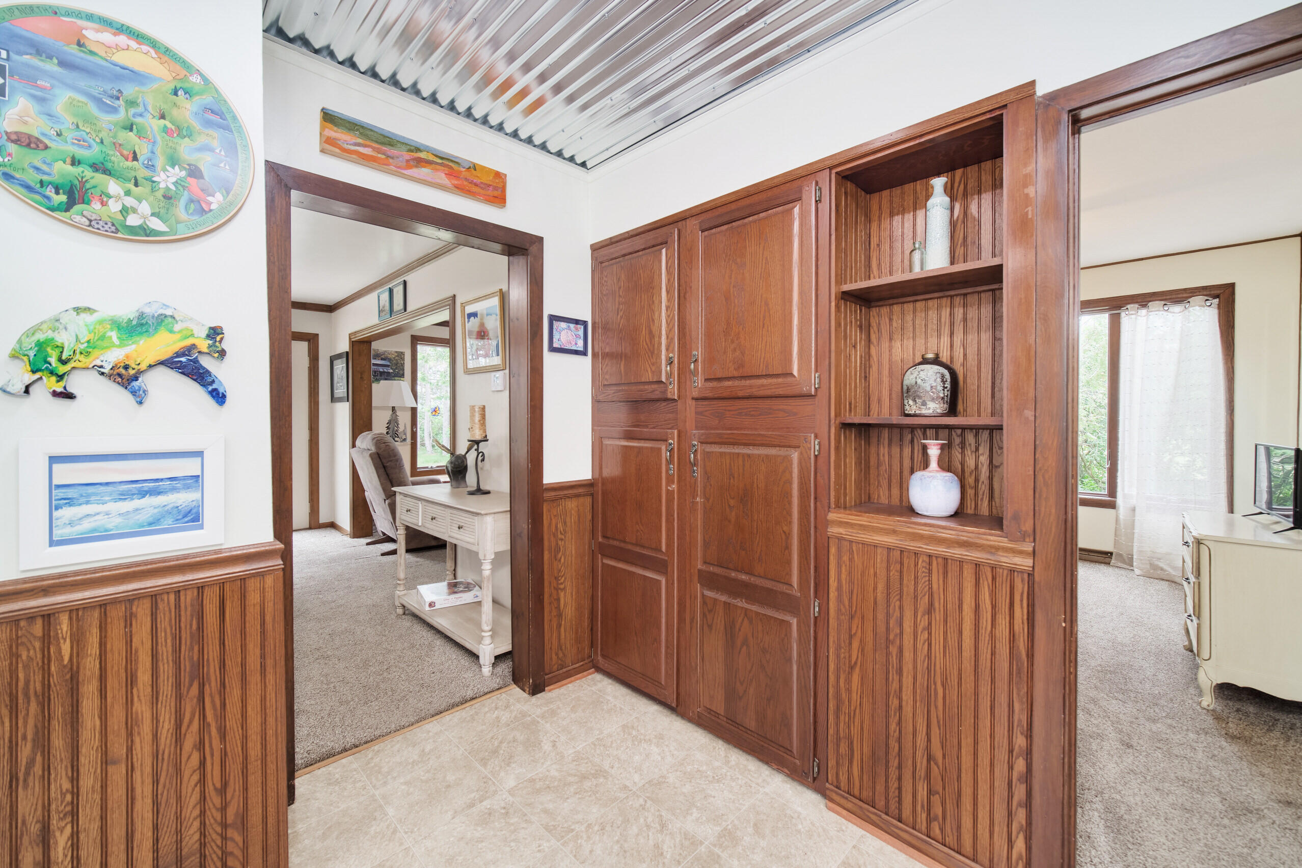 3750 River Road Manistee, MI 49660 - Photo 16 of 60 Awesome built-ins add character