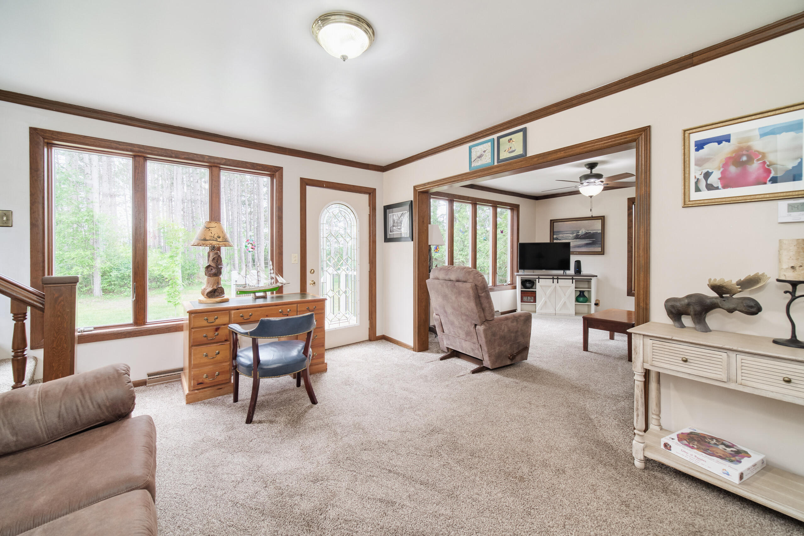 3750 River Road Manistee, MI 49660 - Photo 10 of 60 Sun streams in many windows