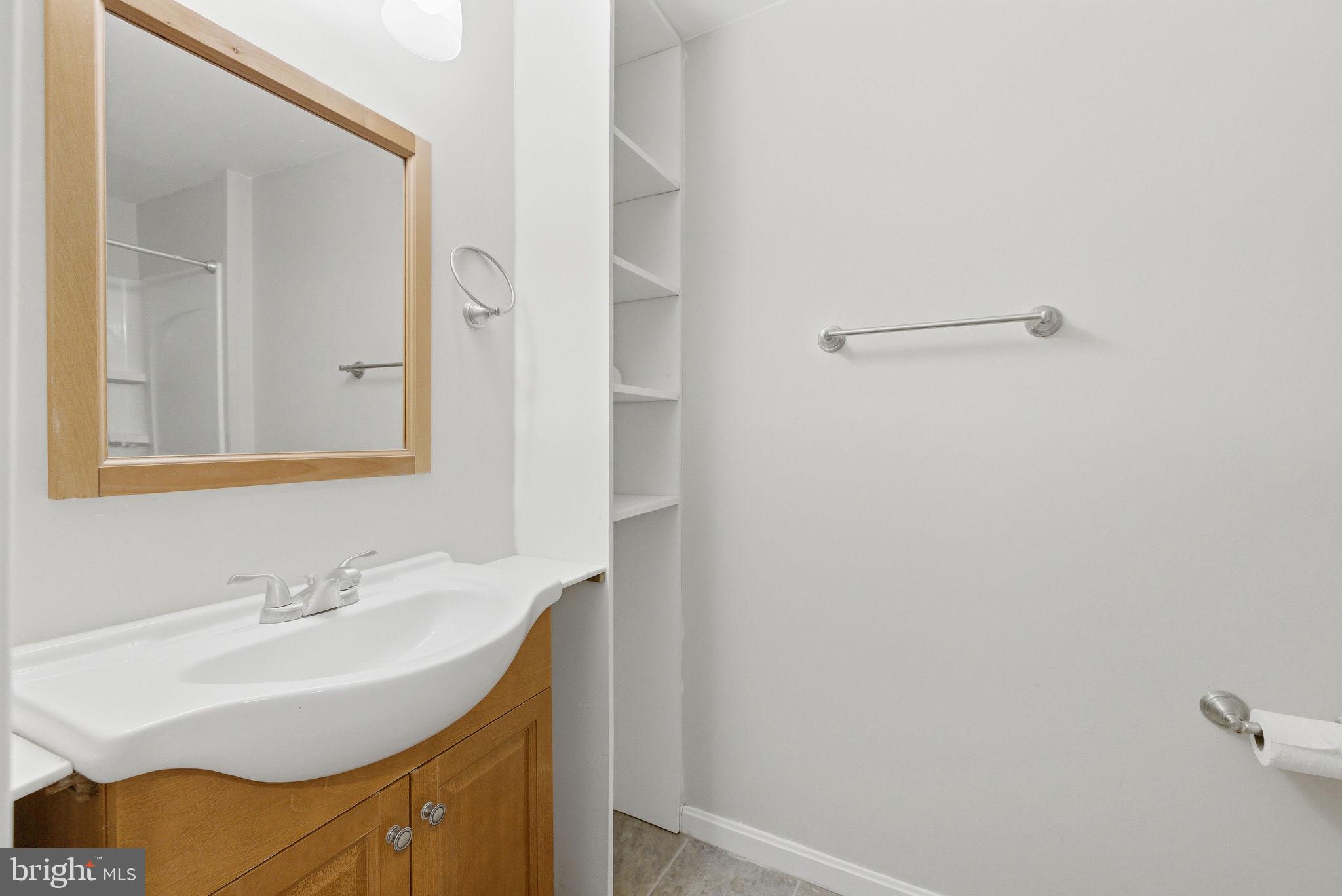 14688 Basingstoke Loop Centreville, VA 20120 - Photo 26 of 34 a bathroom with a sink and a mirror