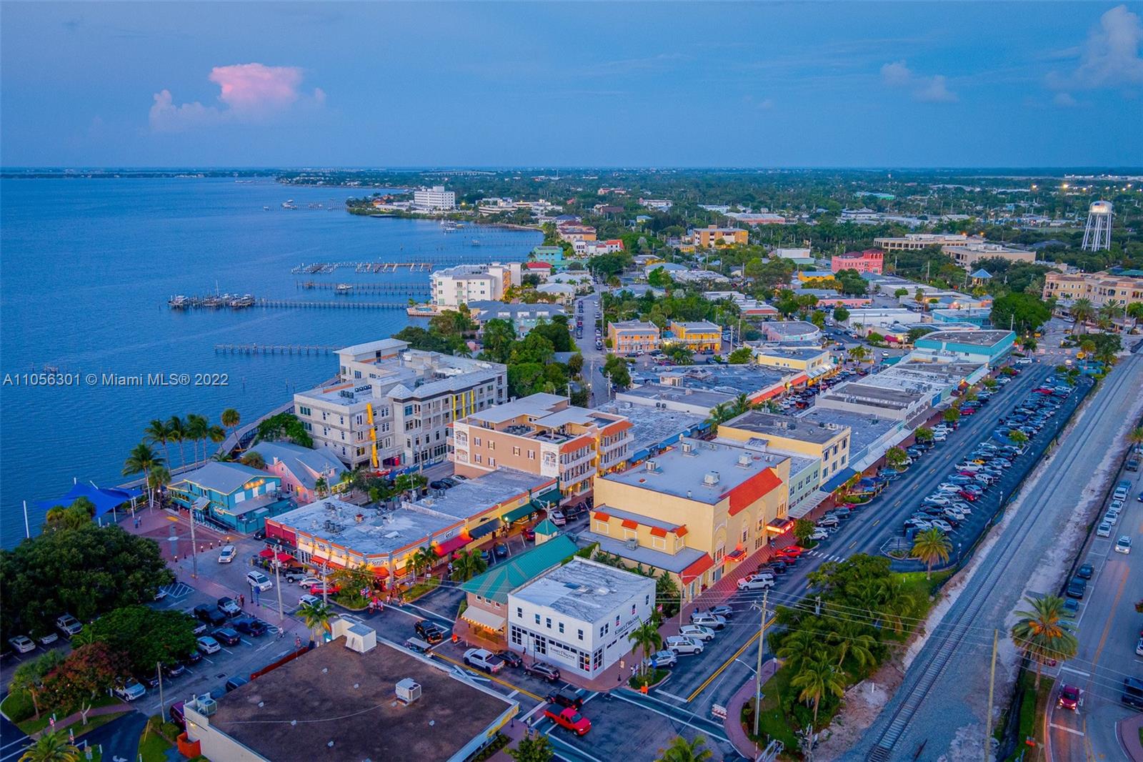 41 Southwest Seminole Street, Unit 203 Stuart, FL 34994 - Photo 14 of 17 an aerial view of a city