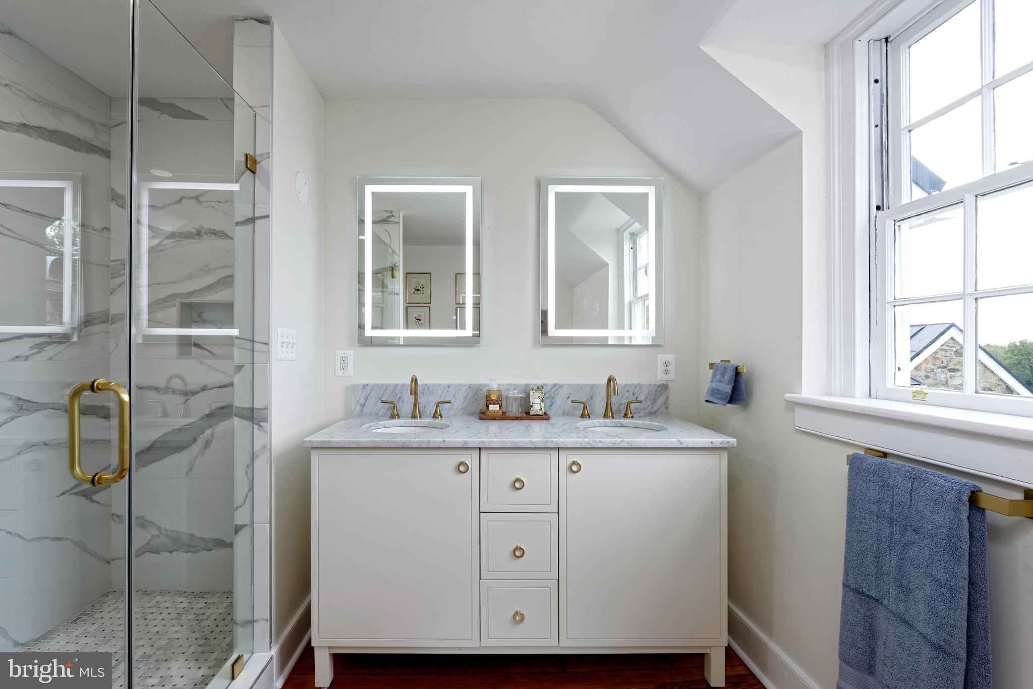 20532 Trappe Road Upperville, VA 20184 - Photo 18 of 63 Luxury primary bath new vanity & shower