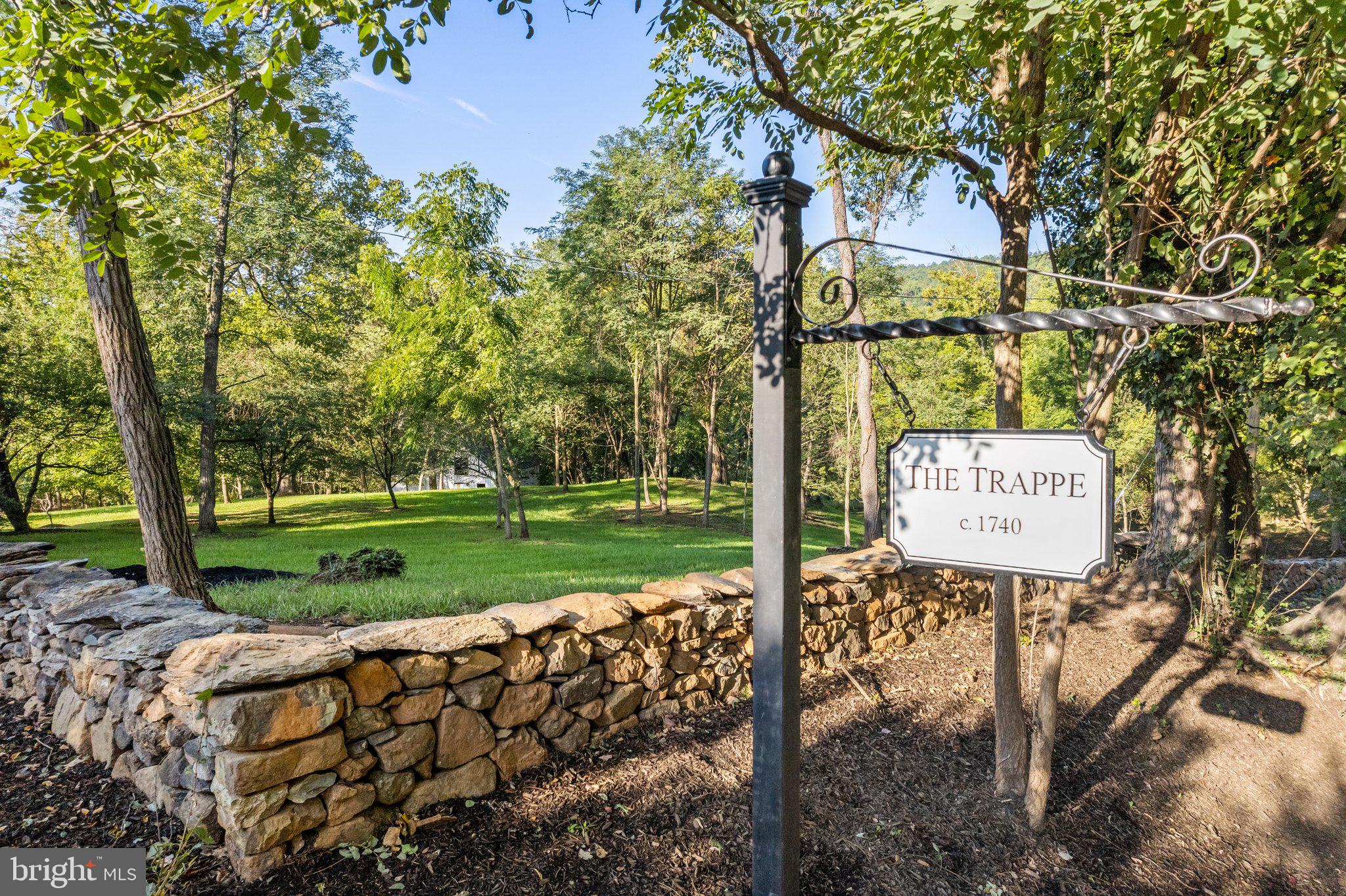 20532 Trappe Road Upperville, VA 20184 - Photo 44 of 63 Rebuilt old stonewalls line the road...