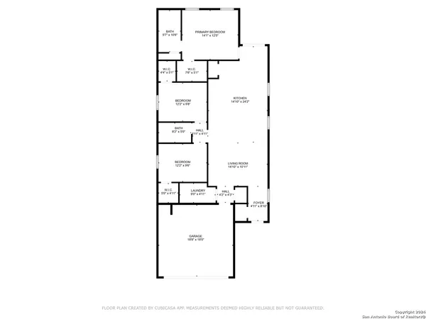 $1,700 | 5631 Pearl Meadow, Converse, TX 78109