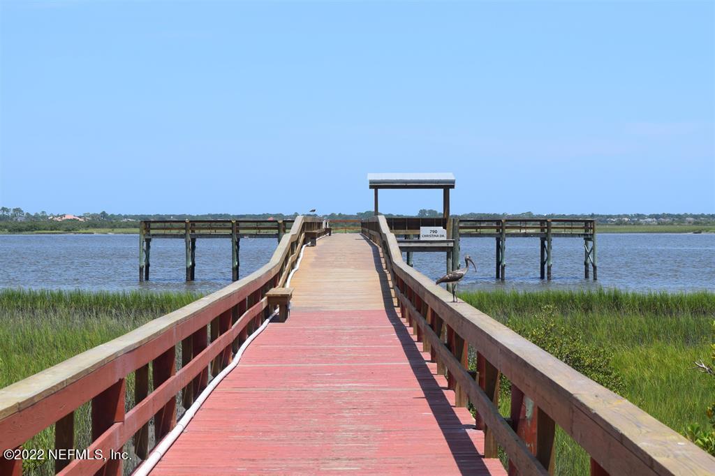 19 Alcira Court St. Augustine, FL 32086 - Photo 41 of 45 Fishing Pier on ICW