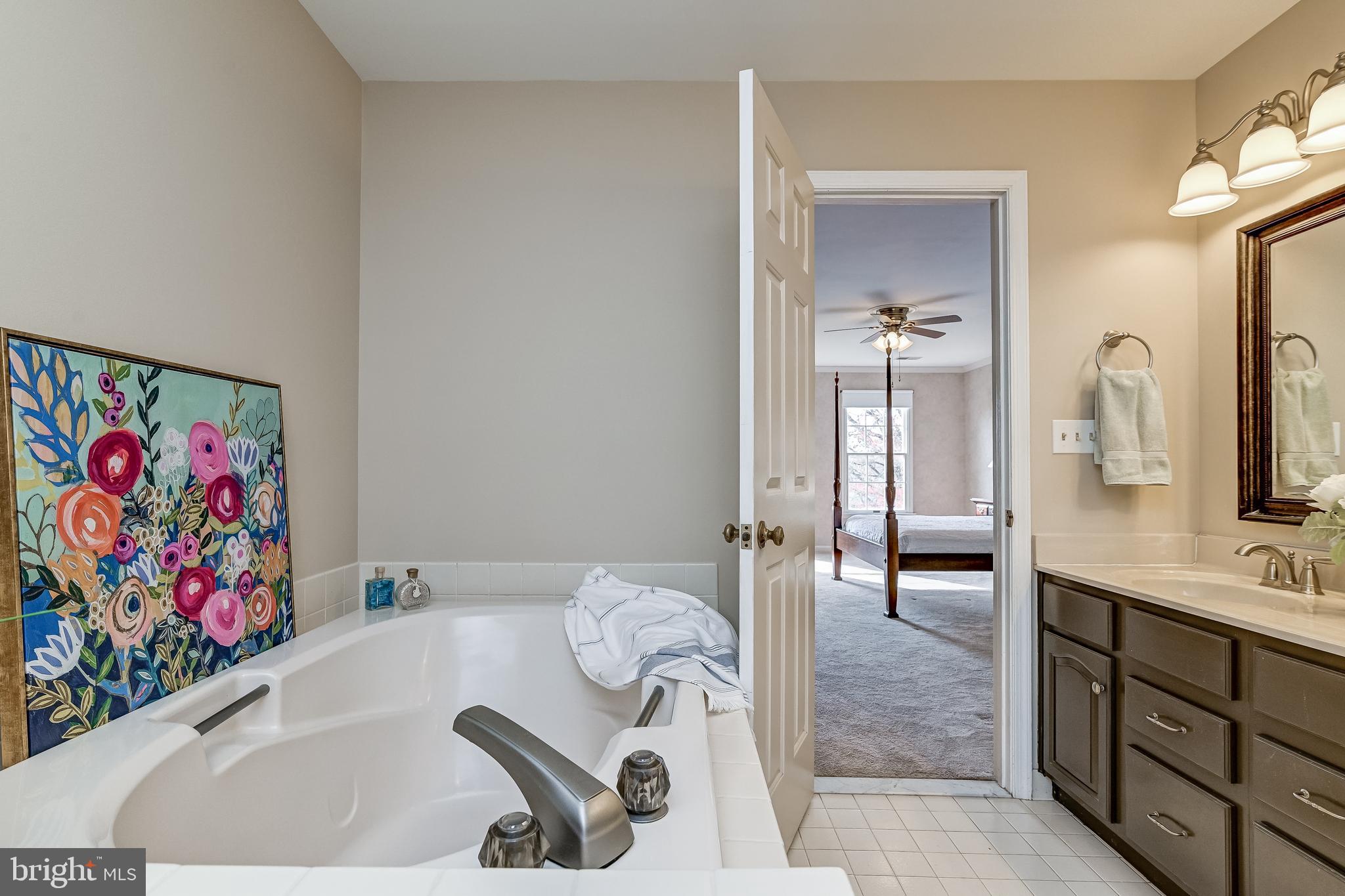 4739 Linthicum Road Dayton, MD 21036 - Photo 36 of 55 Primary bath with soaking tub & separate shower