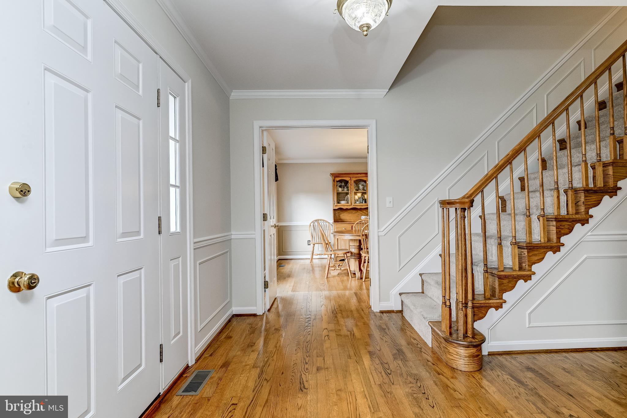 4739 Linthicum Road Dayton, MD 21036 - Photo 8 of 55 Foyer with hardwood floors