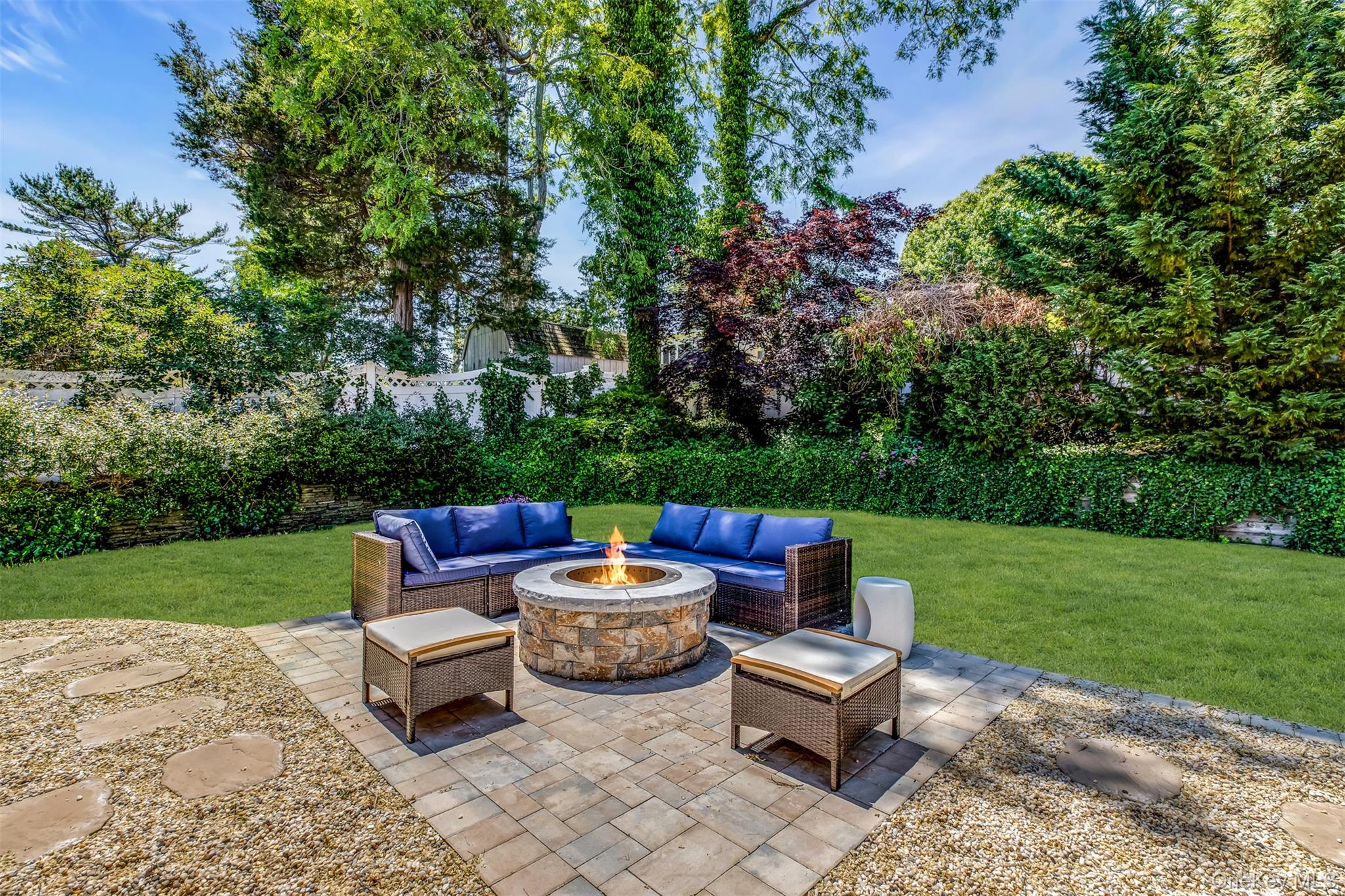 345 Colonial Road Southold, NY 11971 - Photo 41 of 43 a view of a patio with garden