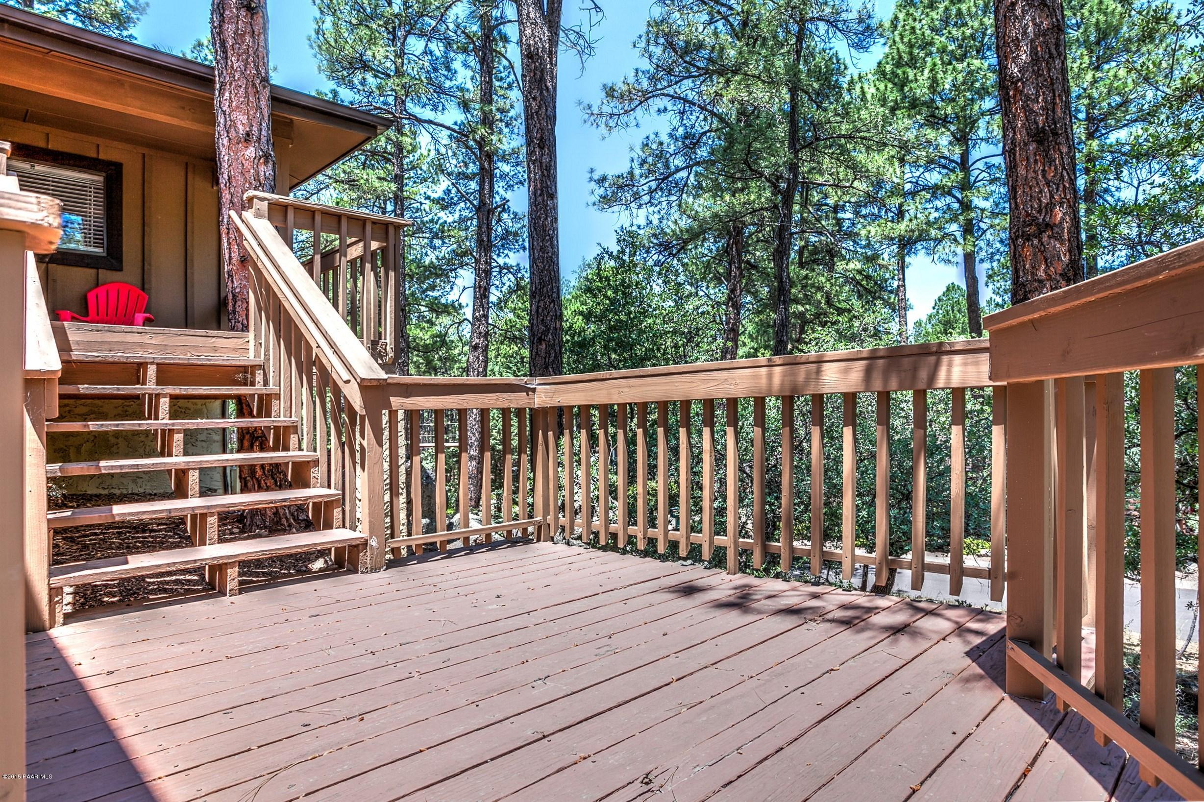 1980 Coyote Road Prescott, AZ 86303 - Photo 2 of 24 Lower Front Deck