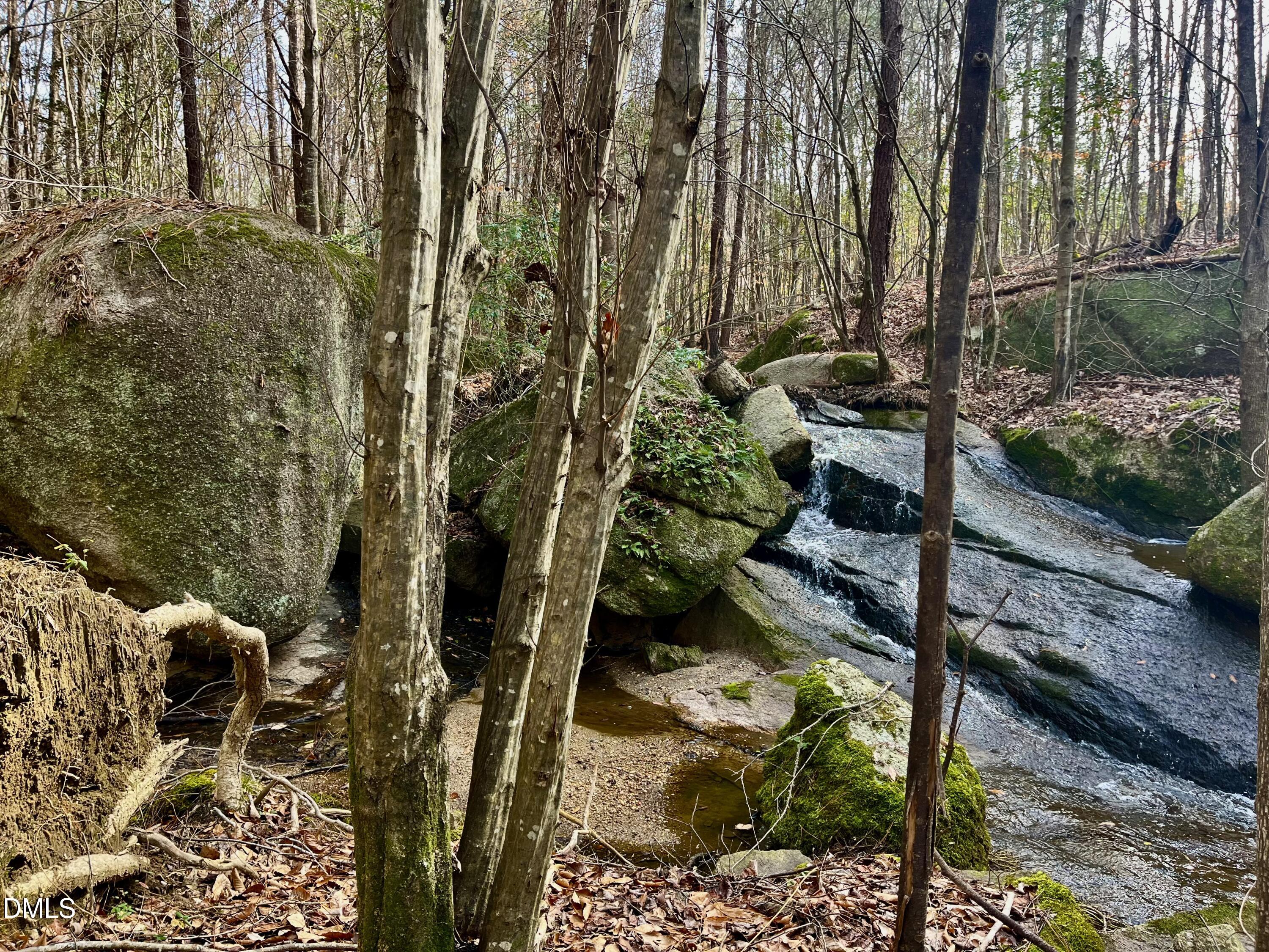 9035 New Sandy Hill Church Road Middlesex, NC 27557 - Photo 36 of 45 BEAUTIFUL CREEK AND WATERFALLS