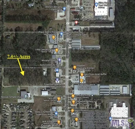 $725,000 | 7.3-acres Brian Park Drive, Walker, LA 70785