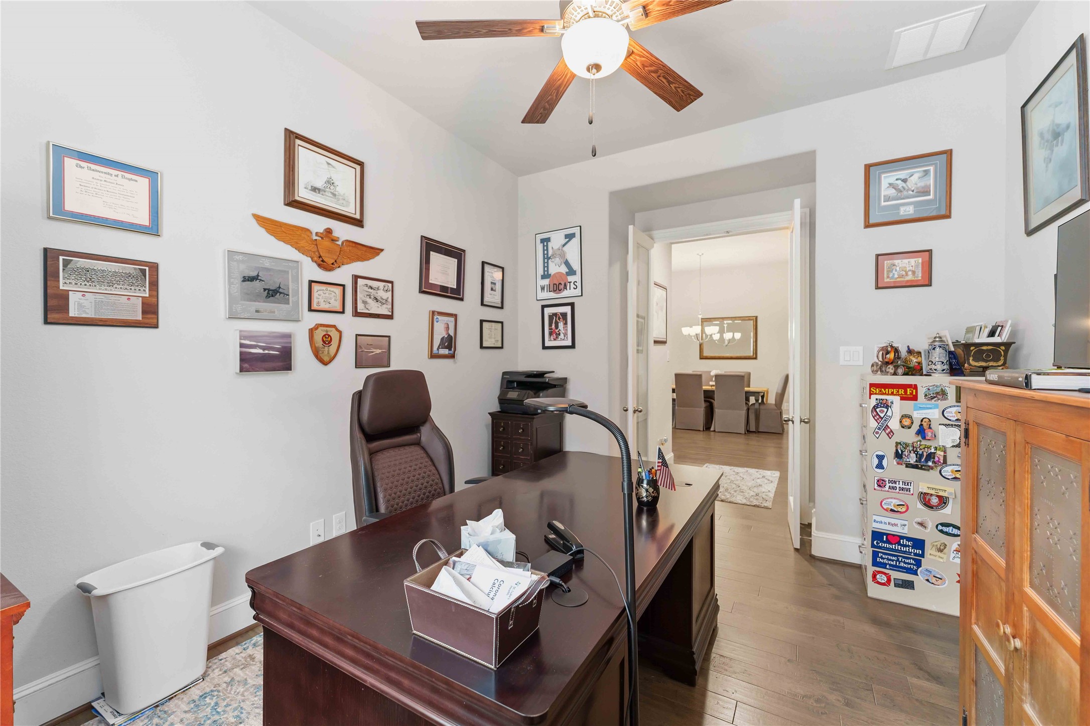 10127 Cooper's Hawk Way Conroe, TX 77385 - Photo 14 of 35 Home office with French Doors