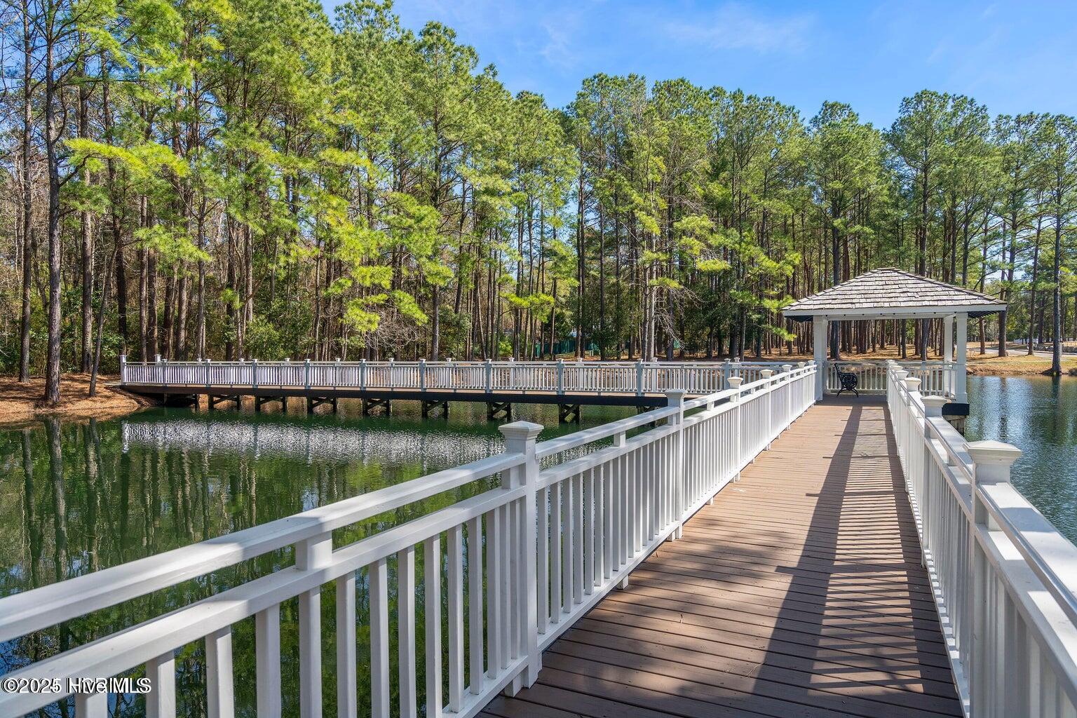 9204 Hutton Heights Way Southwest Calabash, NC 28467 - Photo 48 of 66 Devaun Park Lake gazebo
