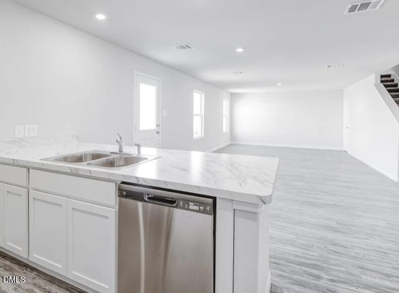 199 Payton Place Roxboro, NC 27573 - Photo 2 of 8 kitchen & living room