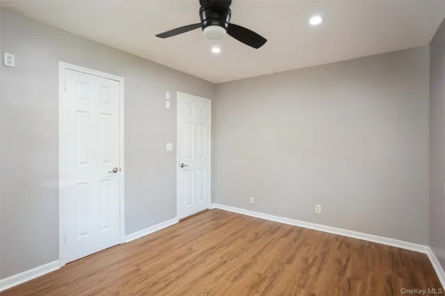 wooden floor in an empty room