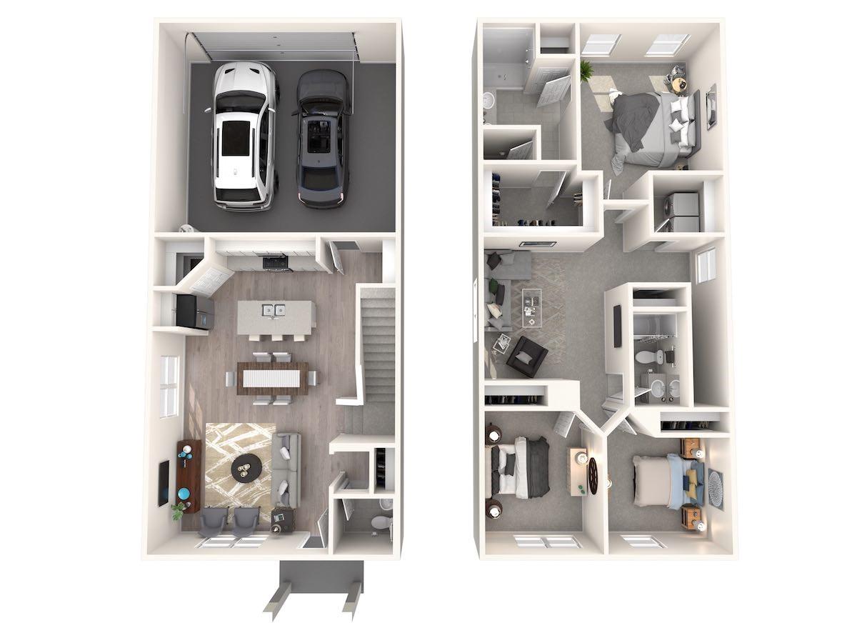 348 Cedar Knoll Circle Pineville, NC 28134 - Photo 3 of 19 a view of a living room with furniture