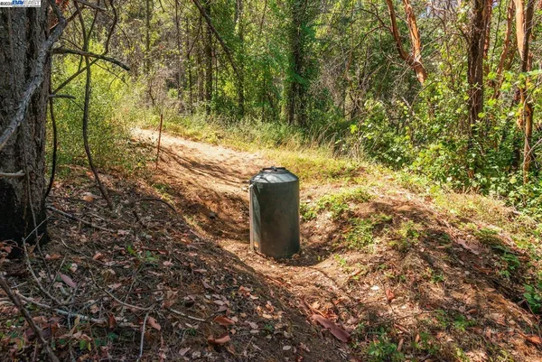 a view of lake from a city