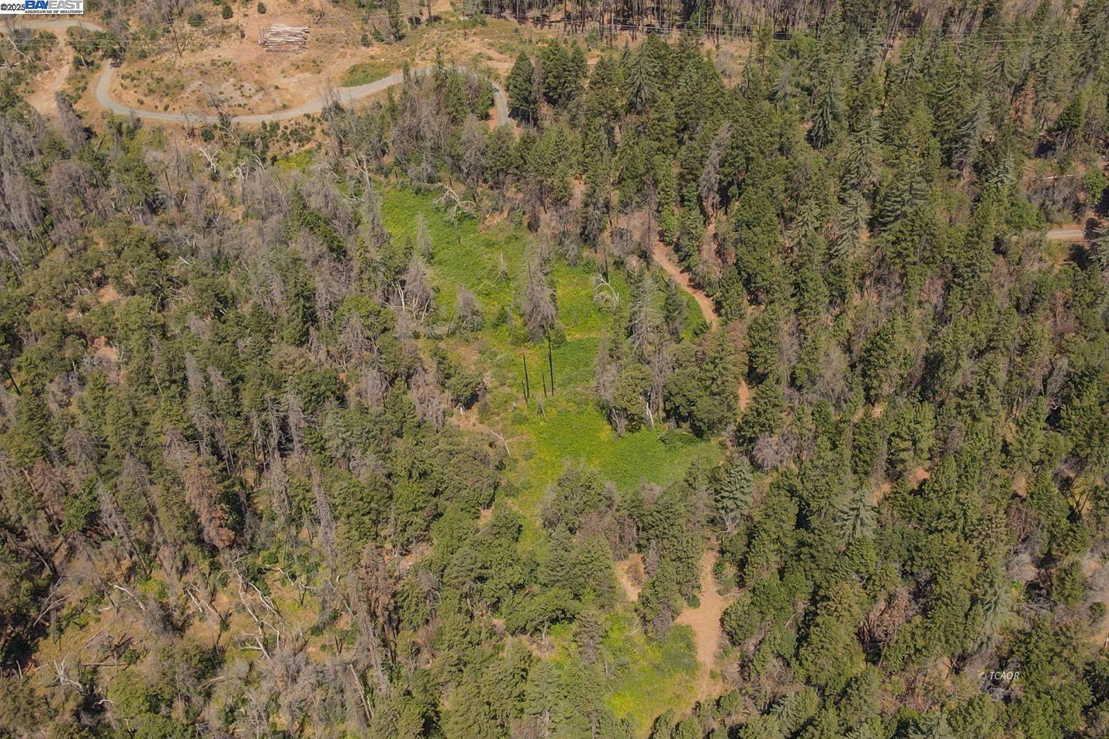 181 Price Creek Road Big Bar, CA 96010 - Photo 46 of 49 a aerial view of a yard