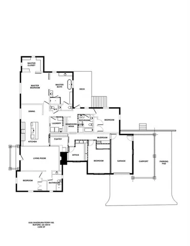 $835,000 | 5435 Shadburn Ferry Road, Buford, GA 30518