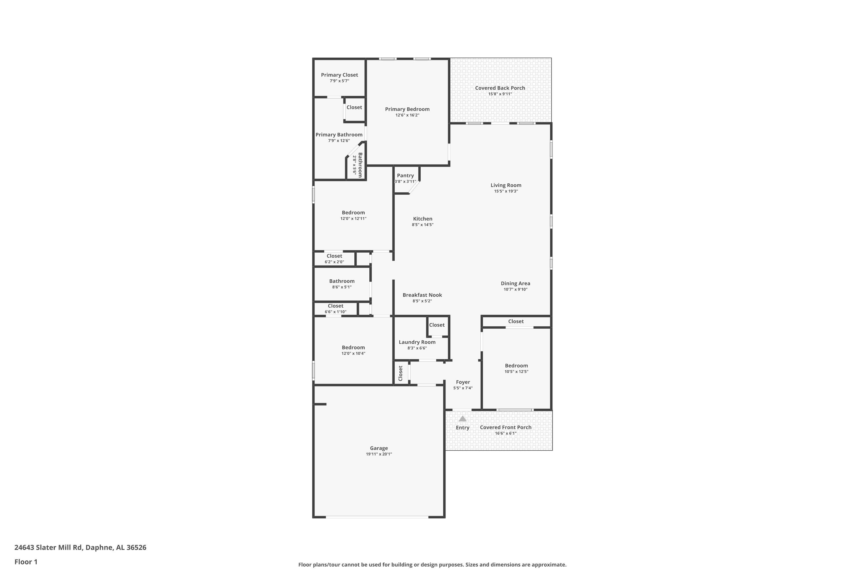24643 Slater Mill Road Daphne, AL 36526 - Photo 86 of 86 Floor plan