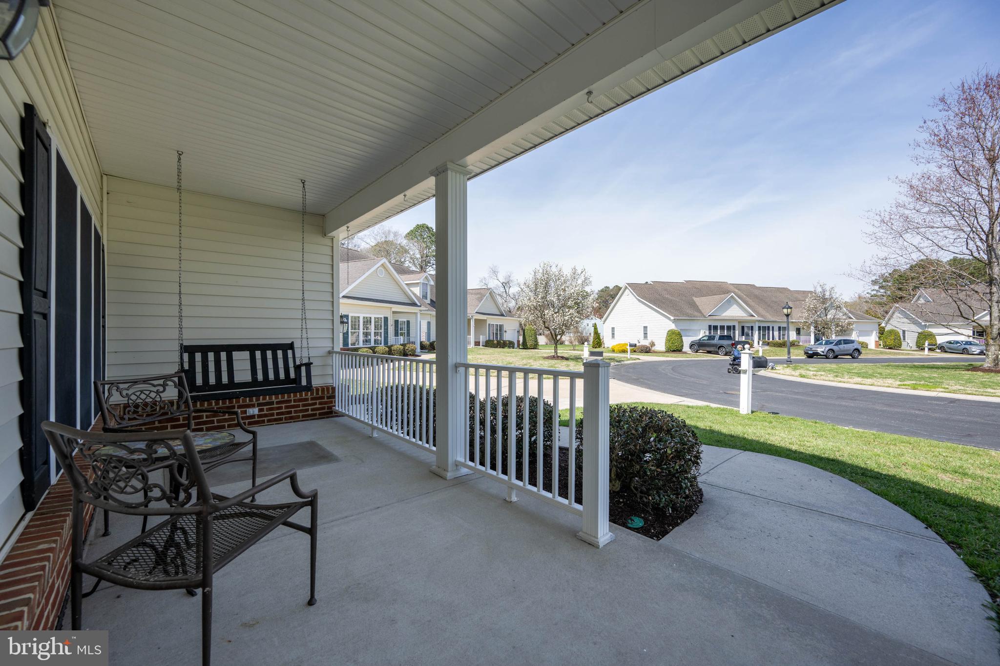 929 Winding Way Salisbury, MD 21804 - Photo 4 of 31 a view of a porch with furniture and garden