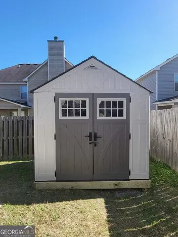 a close view of balcony