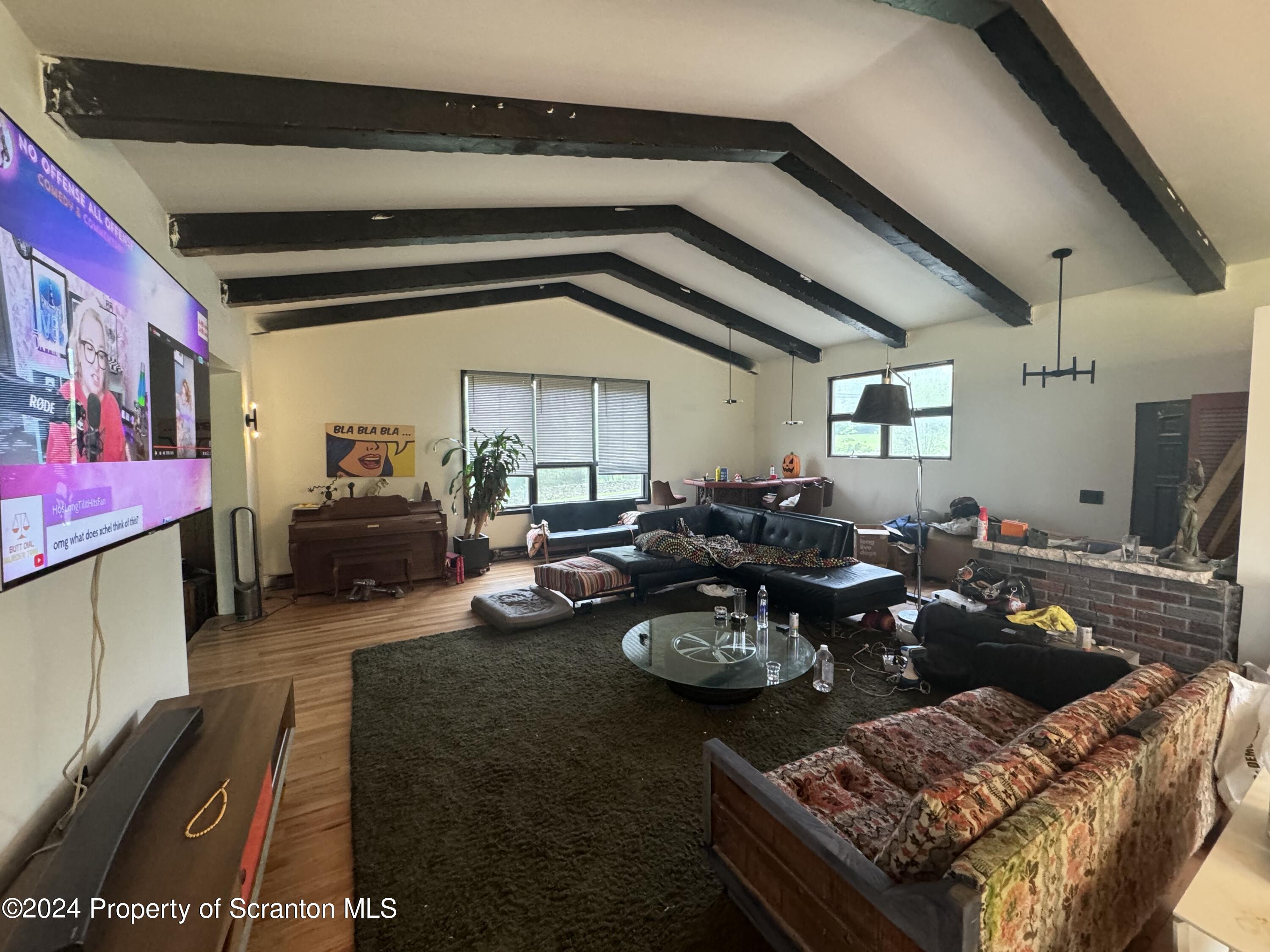 600 Shady Lane Road Clarks Summit, PA 18411 - Photo 6 of 15 Living Room/ Dining Room Combo