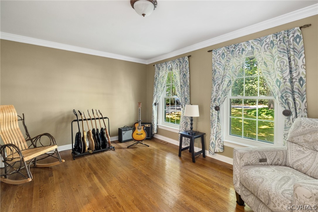 13817 Shadow Ridge Road Midlothian, VA 23112 - Photo 5 of 34 a bedroom with furniture and a large window