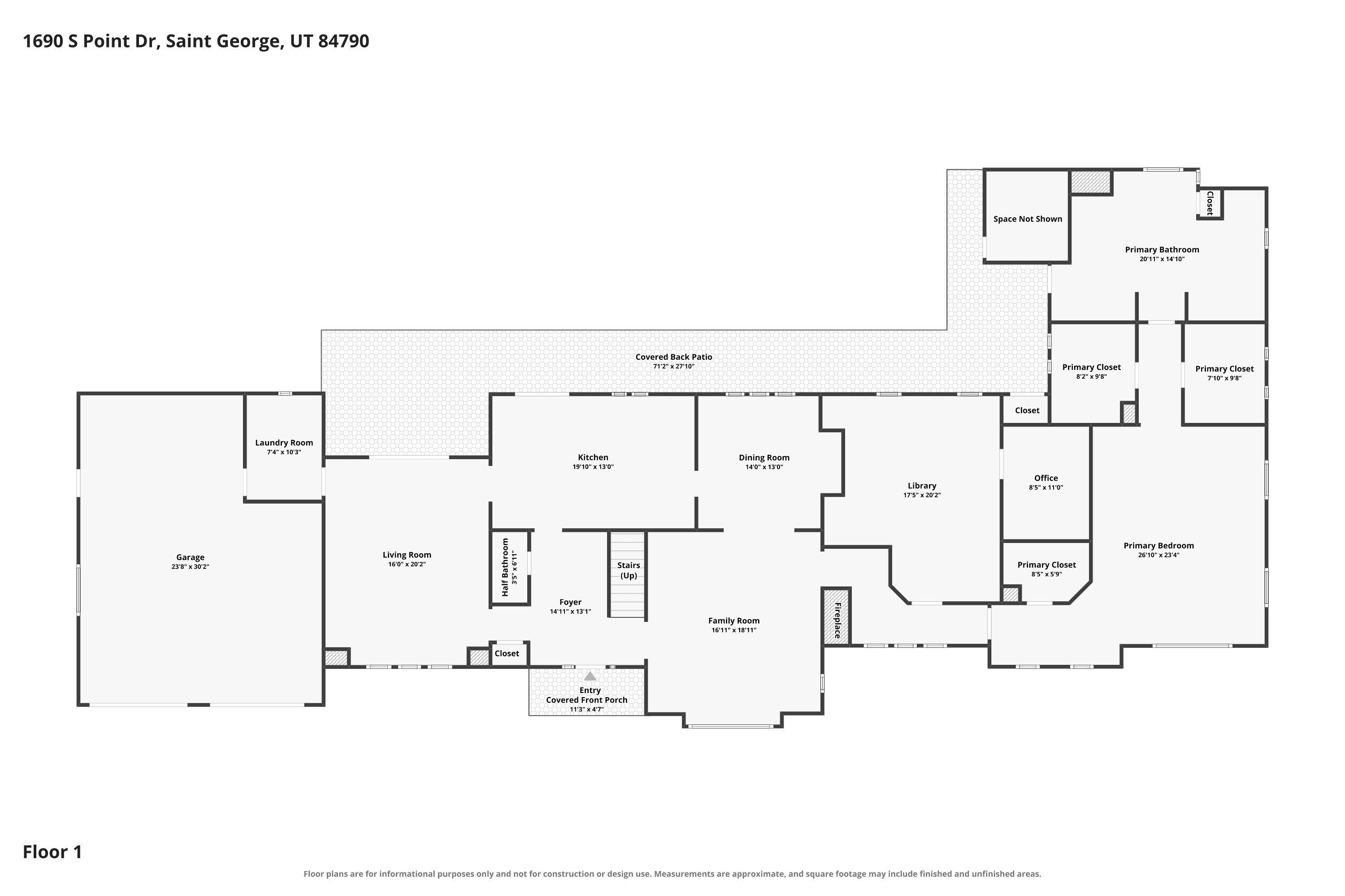1690 South Pt Drive St. George, UT 84790 - Photo 74 of 77 Floor-1