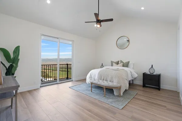 a view of city and ocean