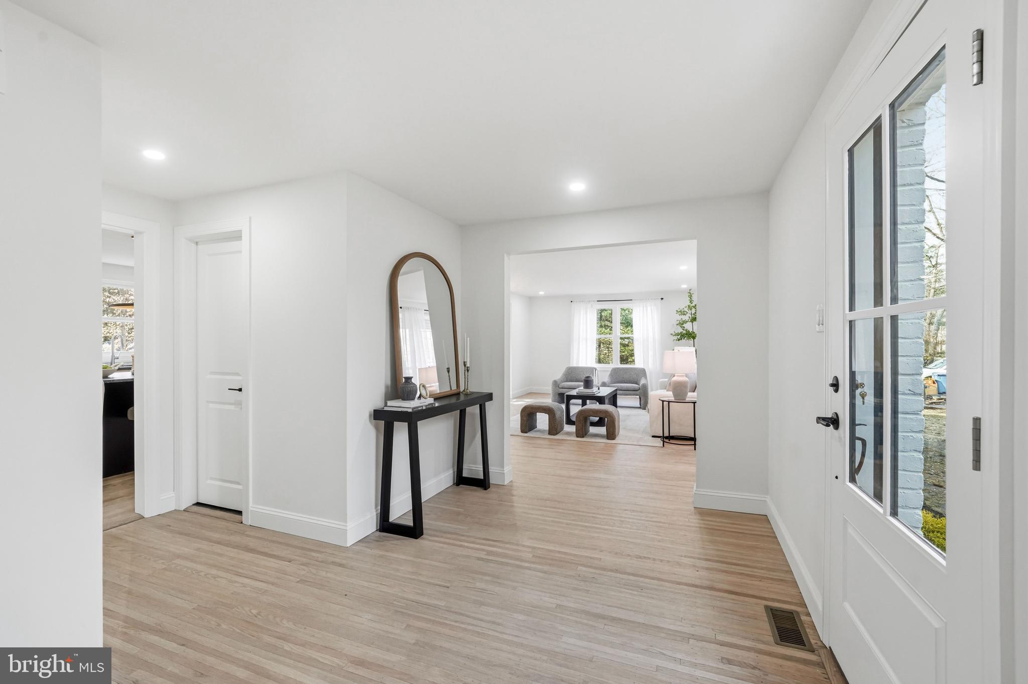 1309 Marlkress Road Cherry Hill, NJ 08003 - Photo 6 of 57 a view of living room with furniture and wooden floor