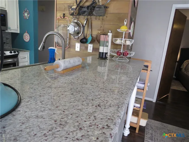 a view of a hallway with elevator